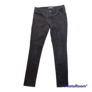 Levi's 711 Skinny Women's Jeans Black Mid Rise Waist 32 Length 29